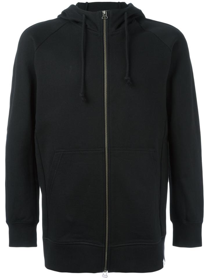 Adidas Zipped Hoodie - Black