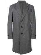 Ermenegildo Zegna Single Breasted Coat - Grey