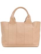 Tomas Maier - Canvas Tote - Women - Cotton - One Size, Nude/neutrals, Cotton