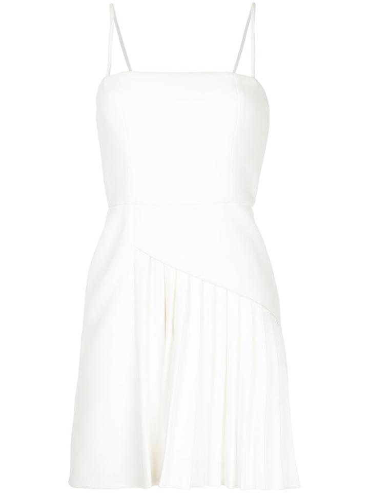 Dion Lee Coil Pleat Mini Dress - White