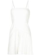 Dion Lee Coil Pleat Mini Dress - White