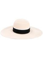 Maison Michel 'blanche' Hat, Women's, Size: Small, Nude/neutrals, Straw
