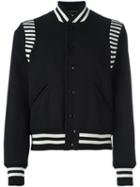 Saint Laurent Classic Teddy Jacket, Women's, Size: 36, Black, Cotton/polyamide/cupro/wool