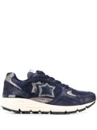 Atlantic Stars Mira Metallic Panel Sneakers - Blue