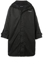 Balenciaga Padded Lining Raincoat - Black