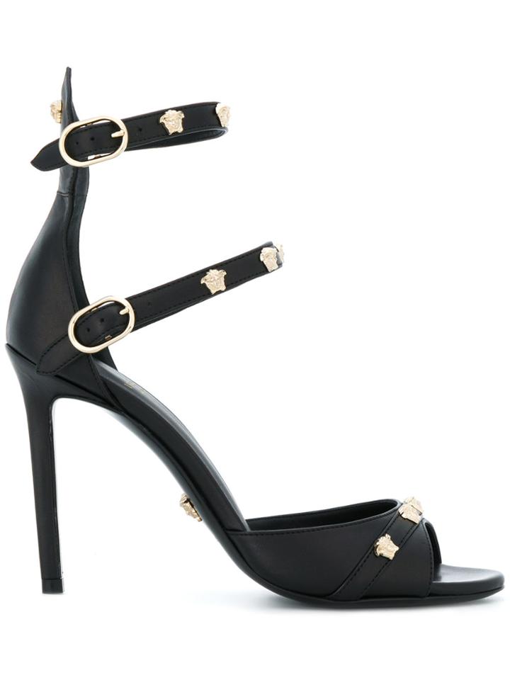 Versace Medusa Sandals - Black