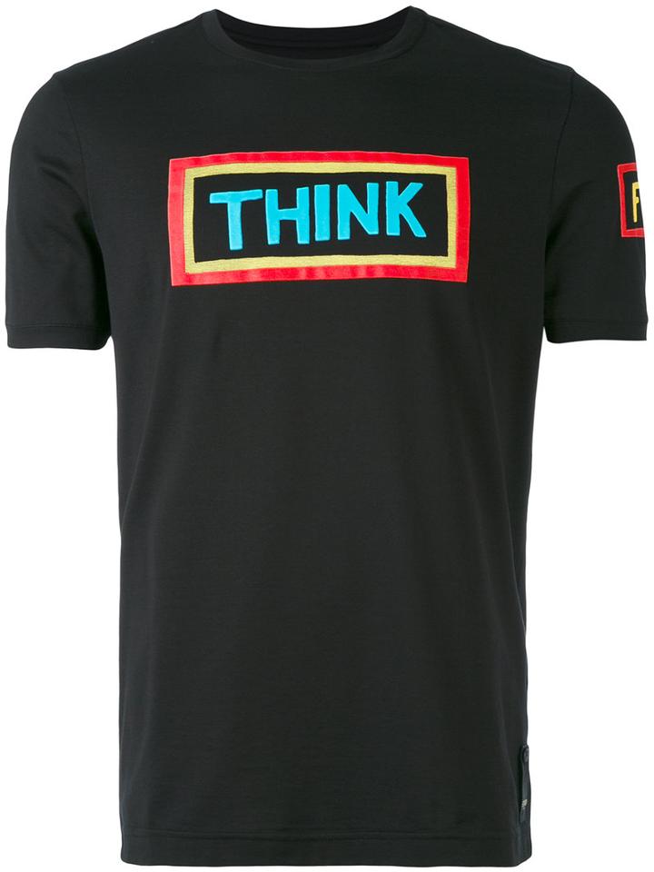 Fendi - Printed T-shirt - Men - Cotton - 48, Black, Cotton