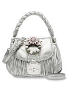 Miu Miu Miu Coffer Bag - Silver