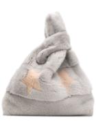 Cara Mila Isadora Fur Bag - Grey