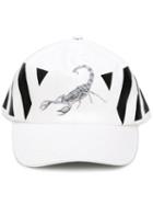 Off-white Othelo Scorpion Cap, Men's, White, Cotton