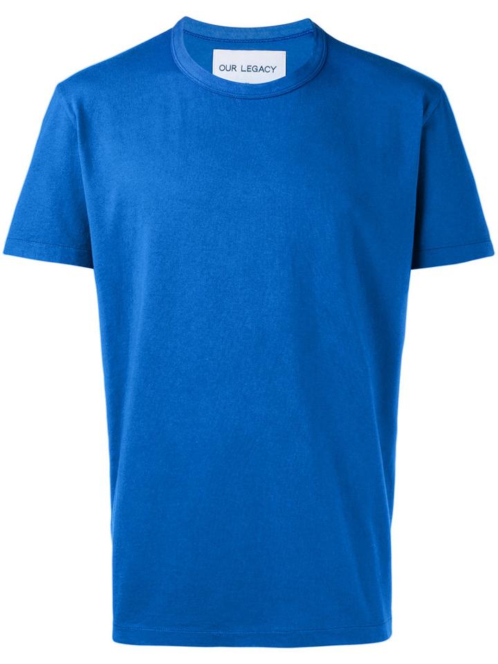 Perfect T-shirt - Men - Cotton - 48, Blue, Cotton, Our Legacy
