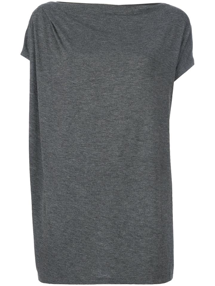 Tomas Maier Sporty Viscose T-shirt - Grey