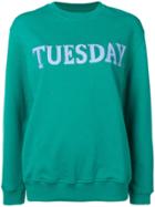 Alberta Ferretti 'tuesday' Sweatshirt - Green