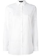 Etro Classic Long Sleeve Shirt, Women's, Size: 44, White, Cotton