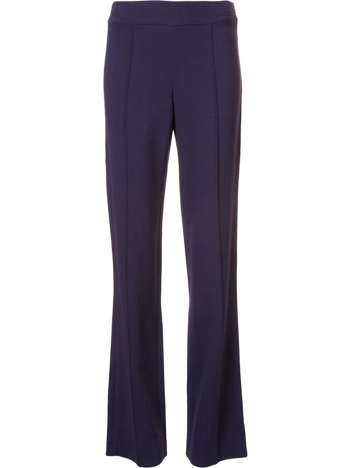 Victor Alfaro Flared Trousers, Women's, Size: 12, Pink/purple, Spandex/elastane/viscose