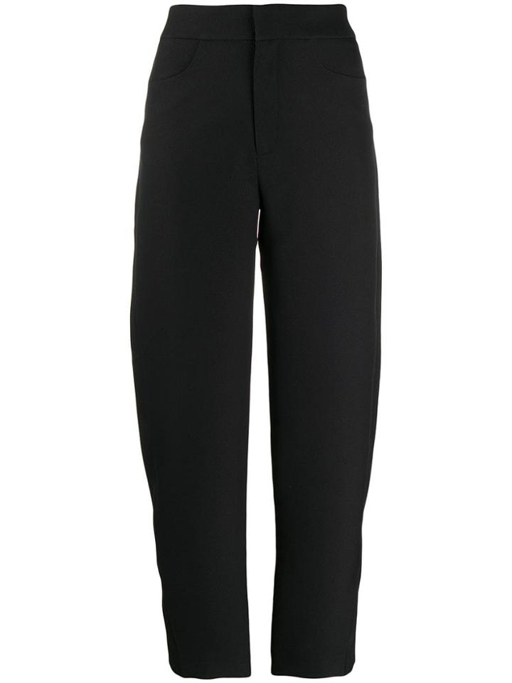 Toteme Cropped Trousers - Black