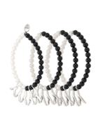Camila Klein 4 Bracelets Set - Black