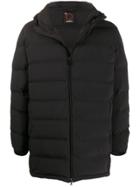 Aspesi Hooded Padded Coat - Black