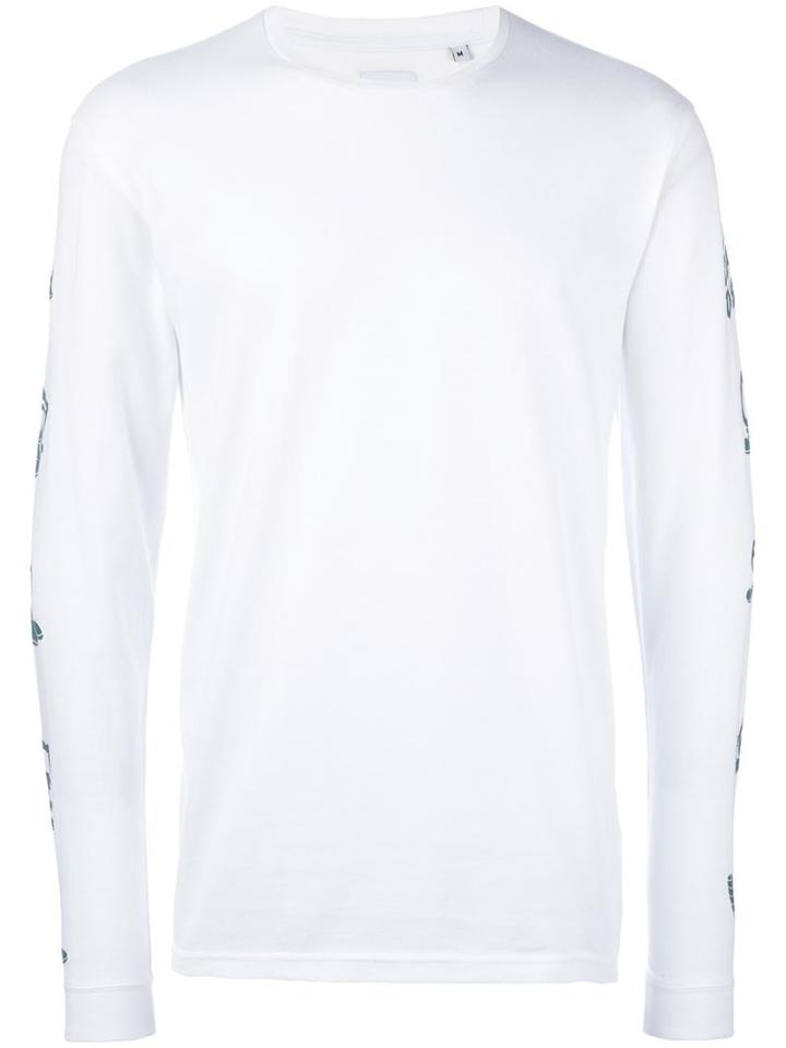 Edwin 'dance Death Disco' T-shirt, Men's, Size: Large, White, Cotton