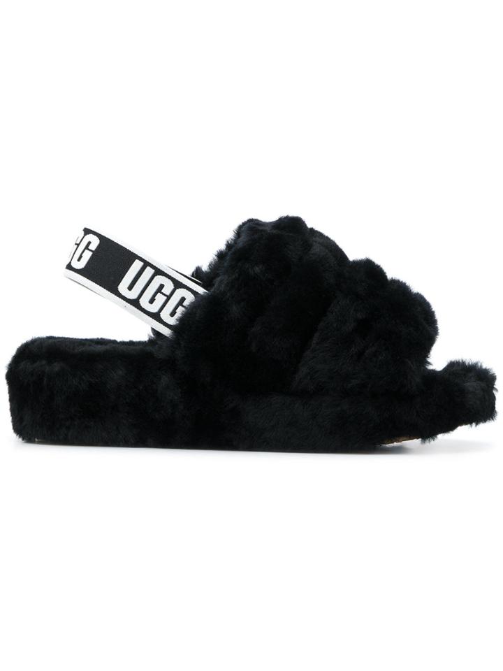 Ugg Australia Logo Band Sandals - Black