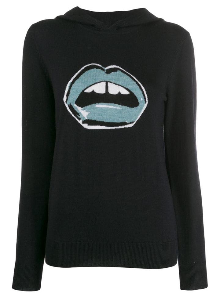 Markus Lupfer Graphic Printed Hoodie - Blue