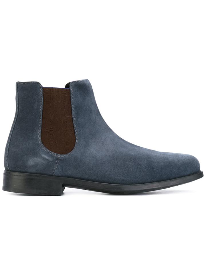 Salvatore Ferragamo Chelsea Boots - Blue