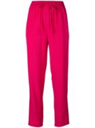 Red Valentino Drawstring Waist Trousers - Pink