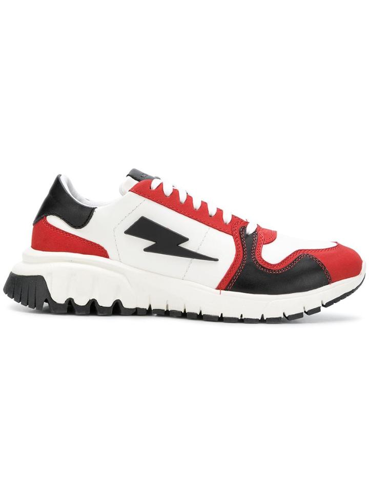 Neil Barrett Retro Runner Sneakers - White