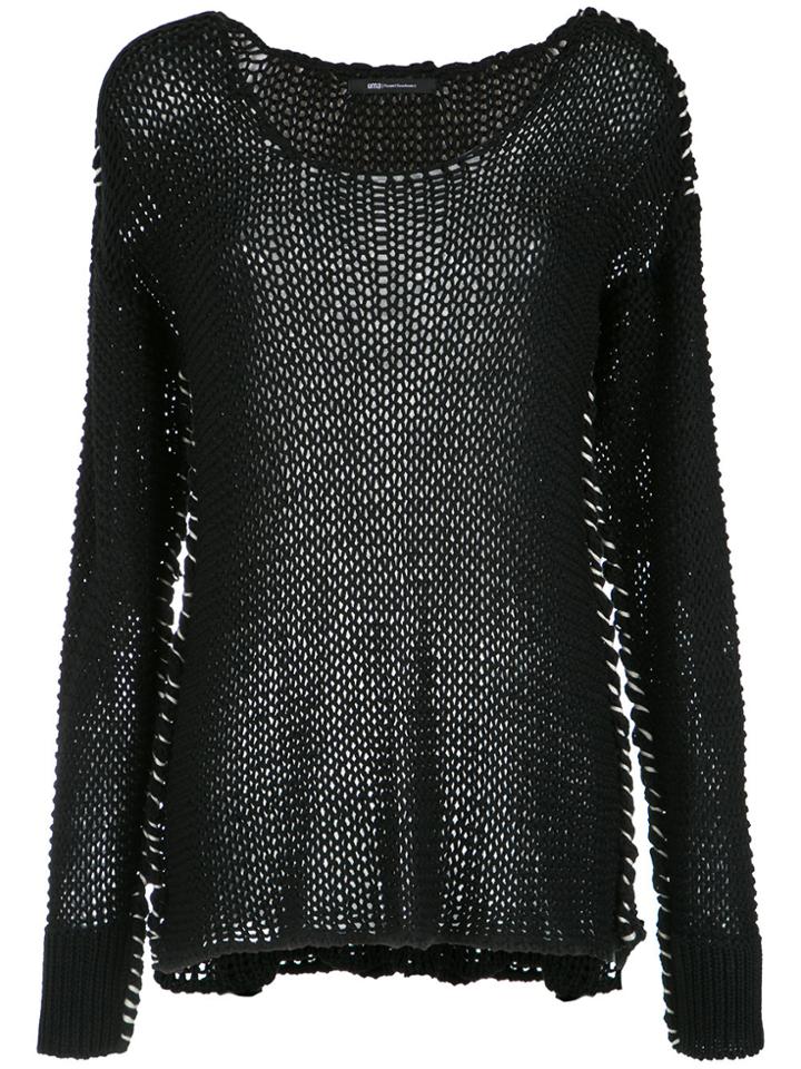 Uma Raquel Davidowicz Knitted Top - Black