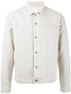 Venroy Chest Pockets Shirt Jacket - White