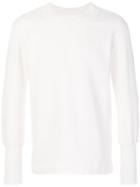Alexander Wang Ribbed Knit Sweatshirt - Grey