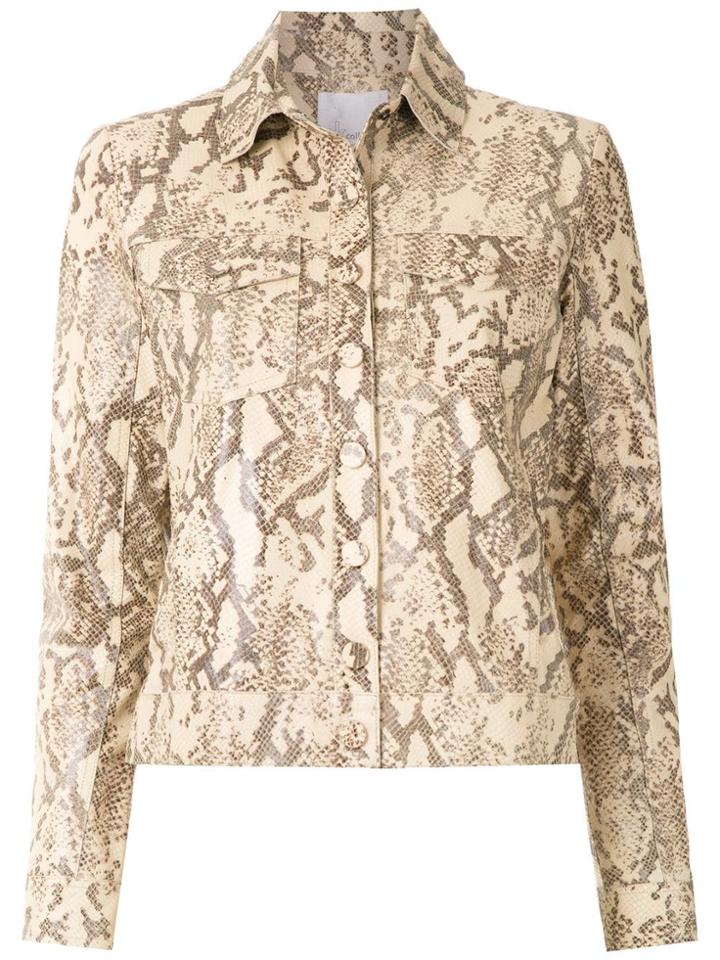 Nk Animal Print Jacket - Neutrals