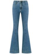 Talie Nk - Flared Jeans - Women - Cotton/spandex/elastane - 36, Women's, Blue, Cotton/spandex/elastane