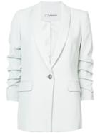 Alice+olivia Classic Fitted Blazer - Green