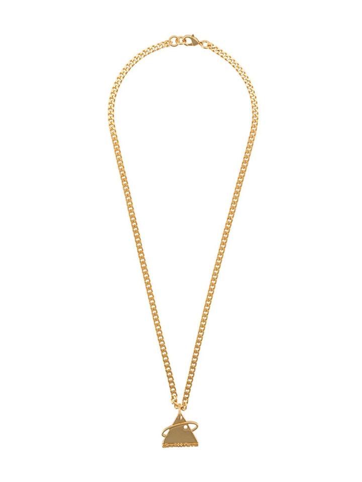 Off-white Triangle Logo Necklace - Gold