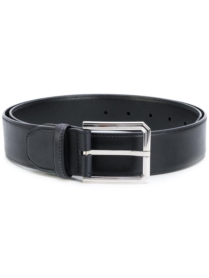 Kiton Classic Belt - Black