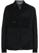 Byborre Stitch-detail Cotton-blend Jacket - Black