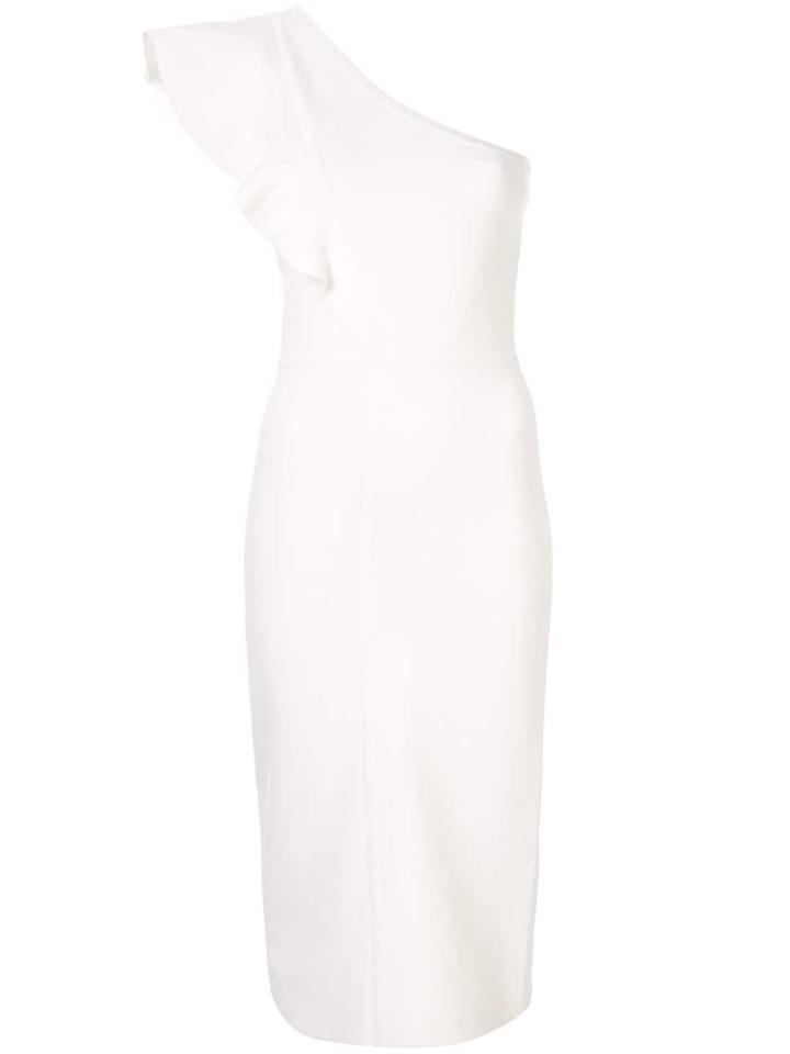 Ginger & Smart Anchor One Shoulder Dress - White