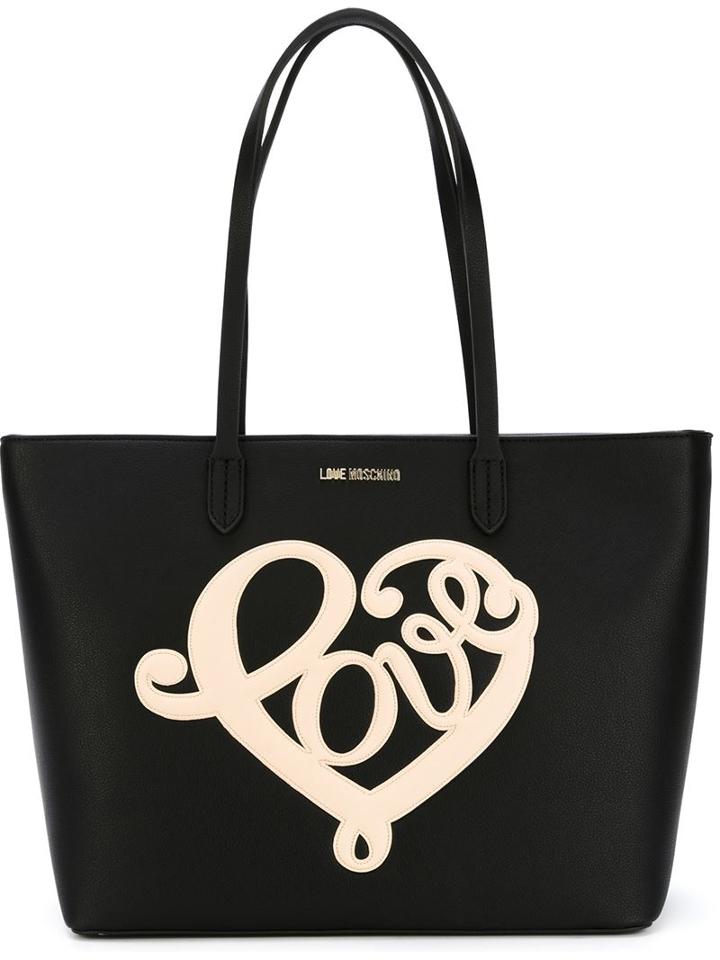 Love Moschino Heart Embroidered Tote