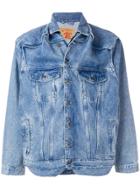 Y/project Layered Denim Jacket - Blue