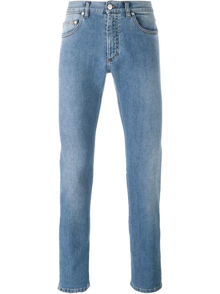 Bally Skinny Jeans, Men's, Size: 46, Blue, Cotton/spandex/elastane