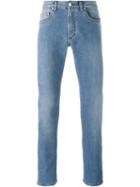 Bally Skinny Jeans, Men's, Size: 46, Blue, Cotton/spandex/elastane