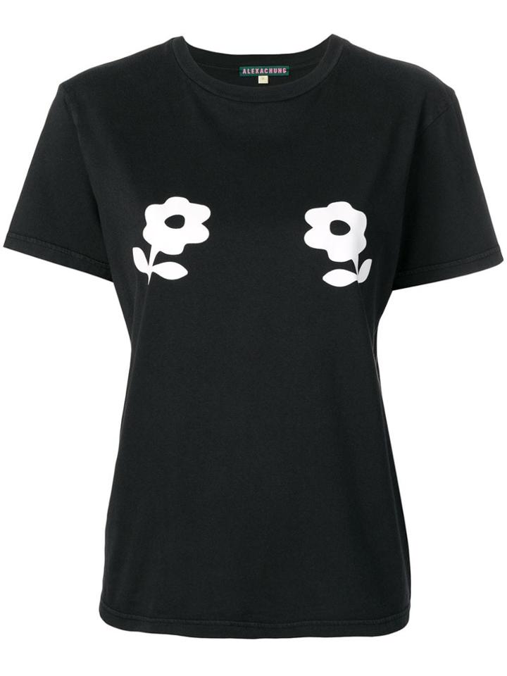 Alexa Chung Crew Neck T-shirt - Black