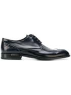 Versace Classic Lace-up Derby Shoes - Blue
