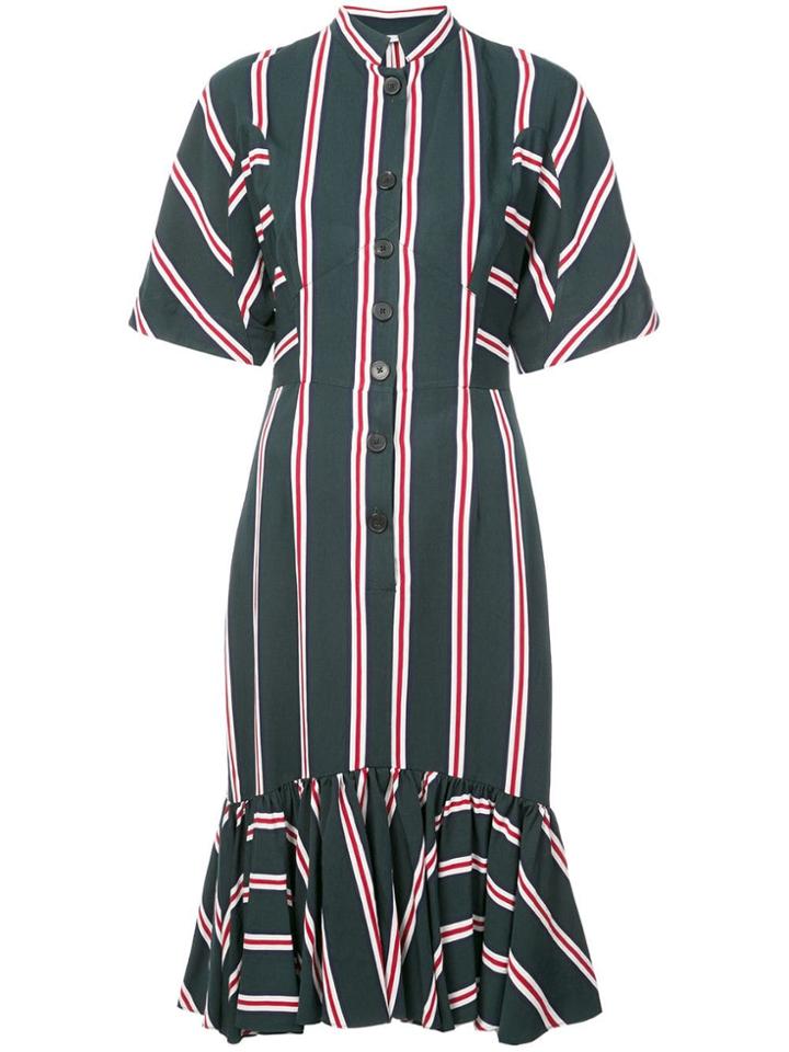 Tome Vertical Stripe Dress - Multicolour