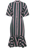 Tome Vertical Stripe Dress - Multicolour