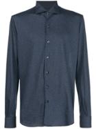 Orian Plain Button Down Shirt - Blue
