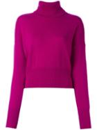 Société Anonyme 'charlize' Turtleneck Pullover, Women's, Size: 1, Pink/purple, Wool