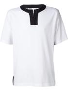 Y-3 Logo Zip Henley Top