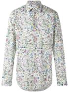 Paul Smith - Floral Print Shirt - Men - Cotton - 41, White, Cotton